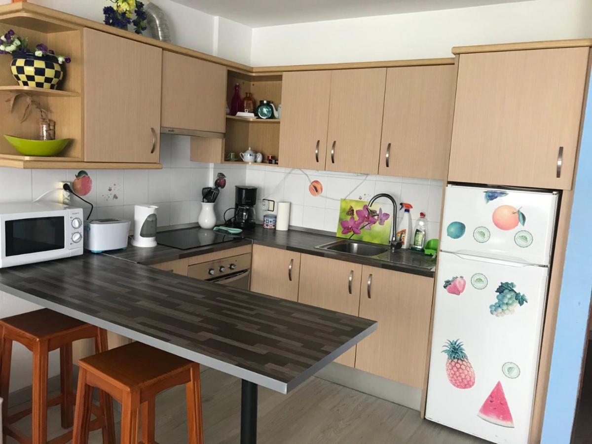 First Line Beach Apartment With Ocean View La Arena Puerto de Santiago  Ngoại thất bức ảnh