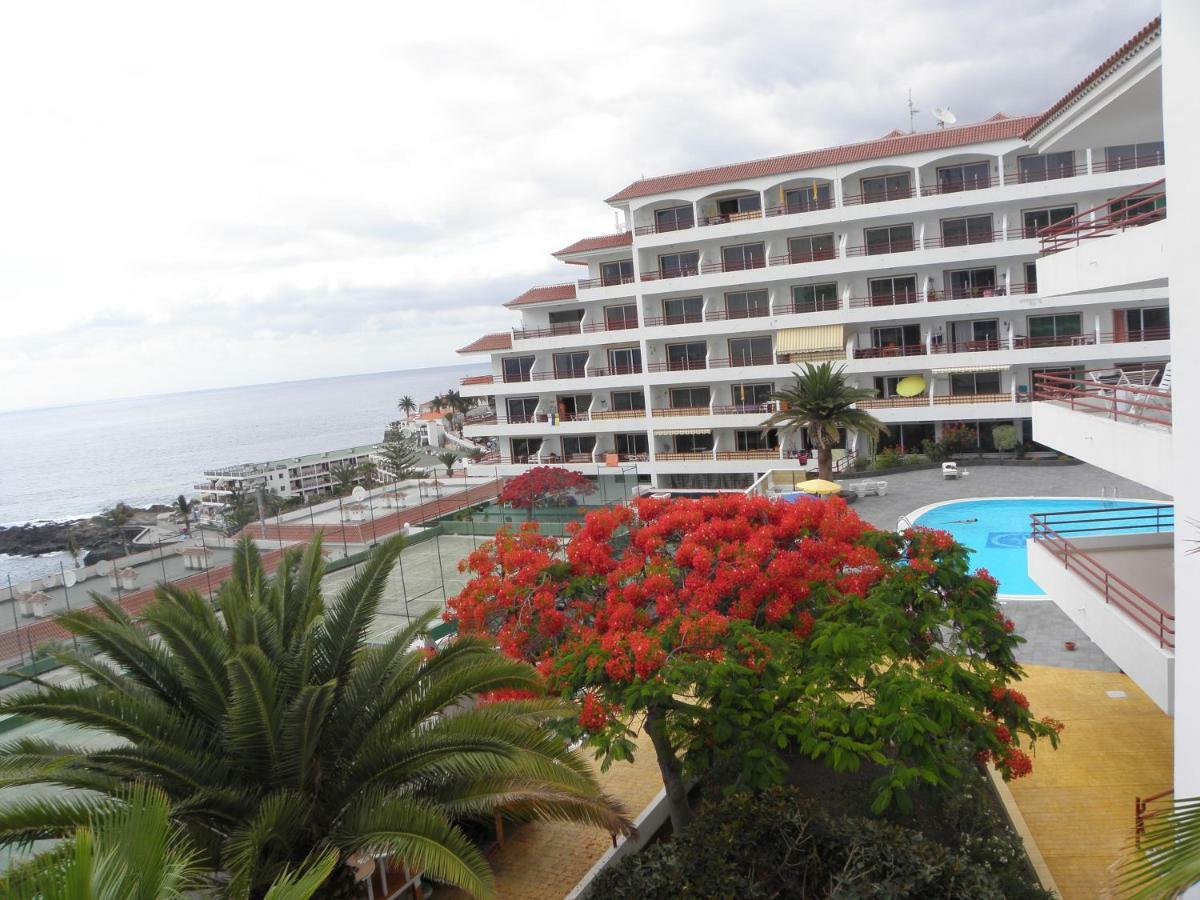 First Line Beach Apartment With Ocean View La Arena Puerto de Santiago  Ngoại thất bức ảnh