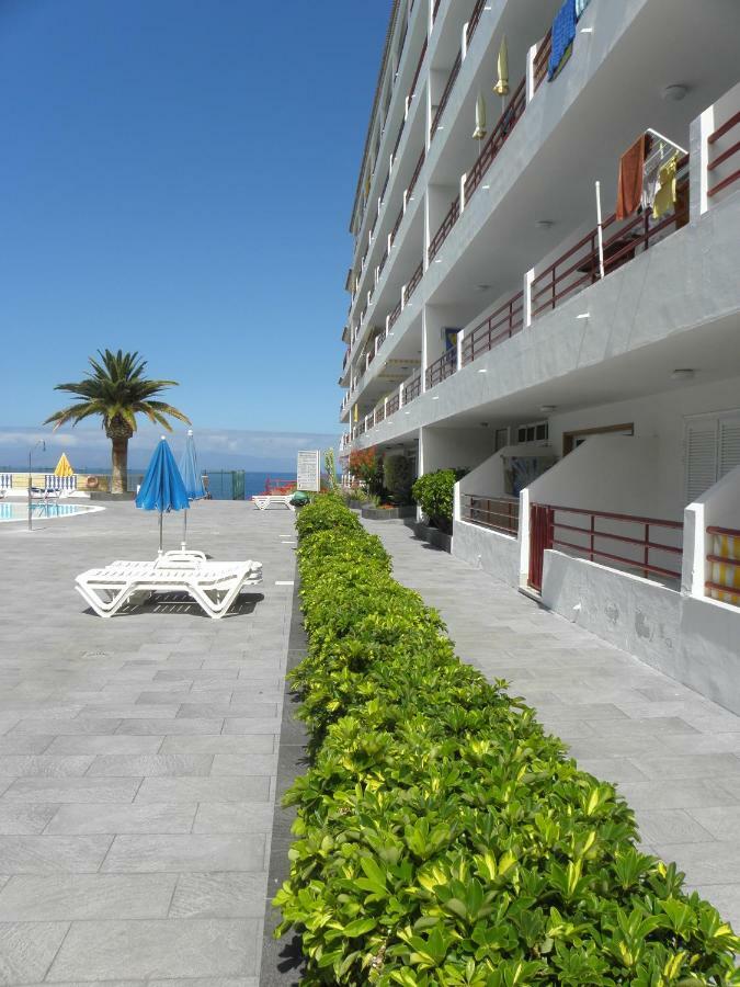 First Line Beach Apartment With Ocean View La Arena Puerto de Santiago  Ngoại thất bức ảnh
