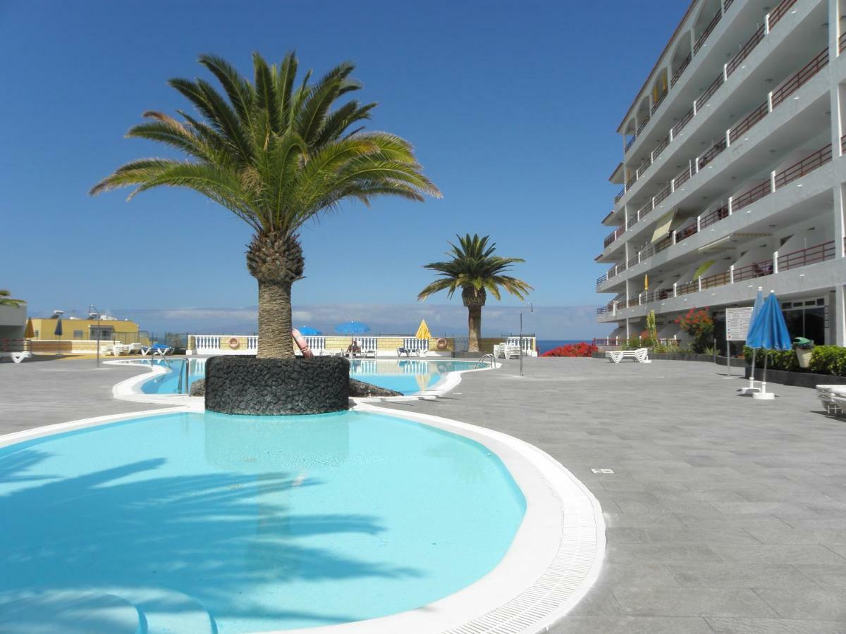 First Line Beach Apartment With Ocean View La Arena Puerto de Santiago  Ngoại thất bức ảnh
