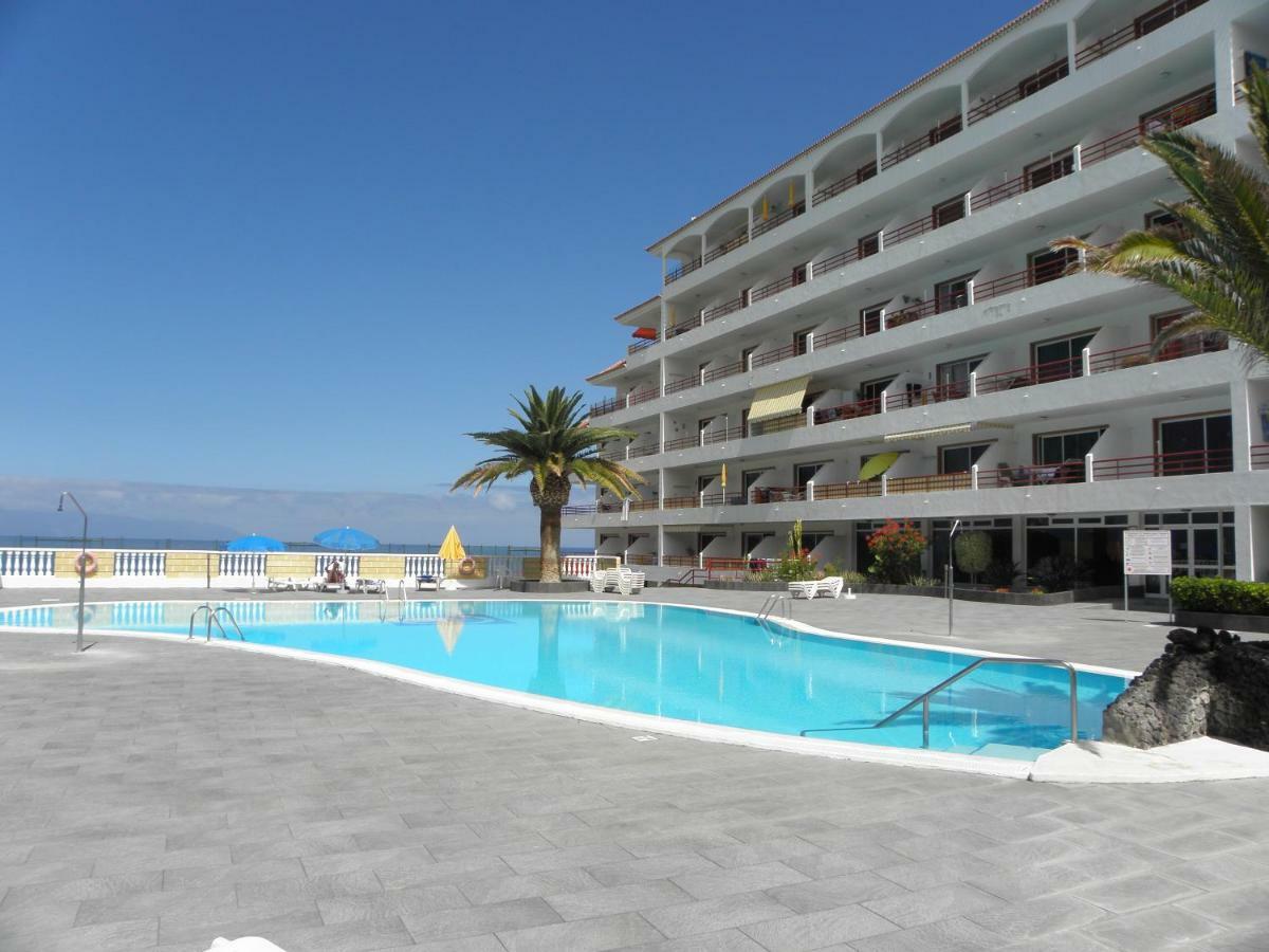 First Line Beach Apartment With Ocean View La Arena Puerto de Santiago  Ngoại thất bức ảnh