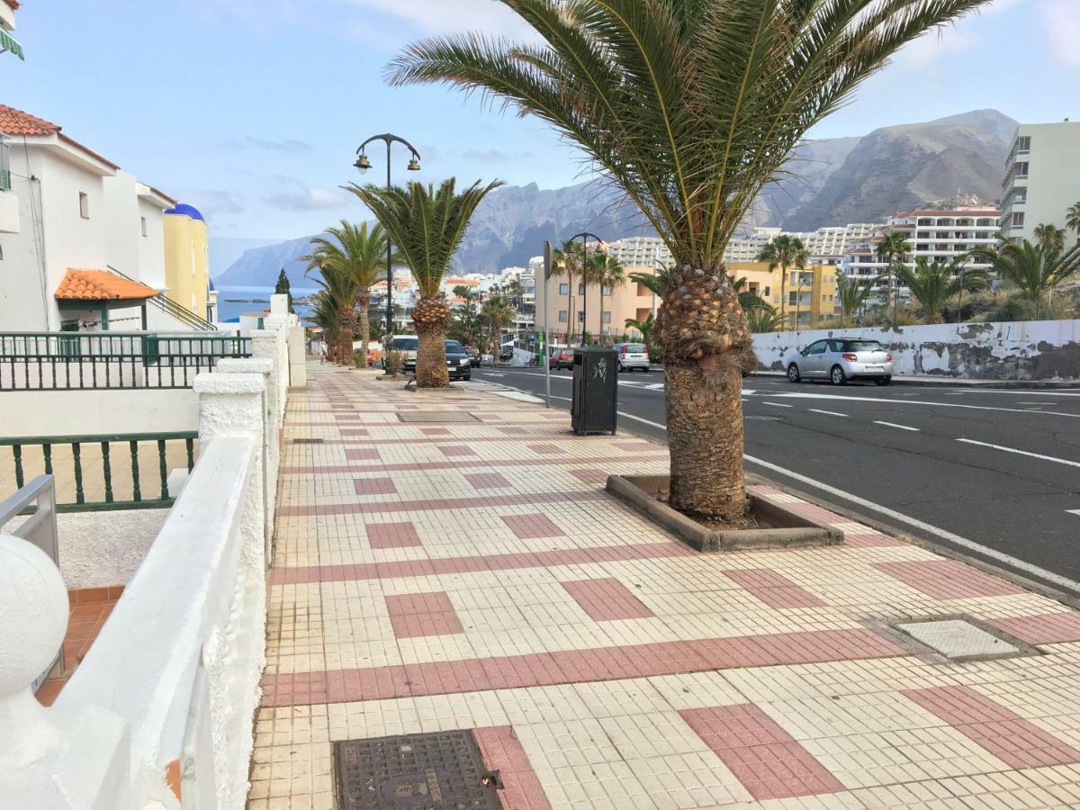 First Line Beach Apartment With Ocean View La Arena Puerto de Santiago  Ngoại thất bức ảnh